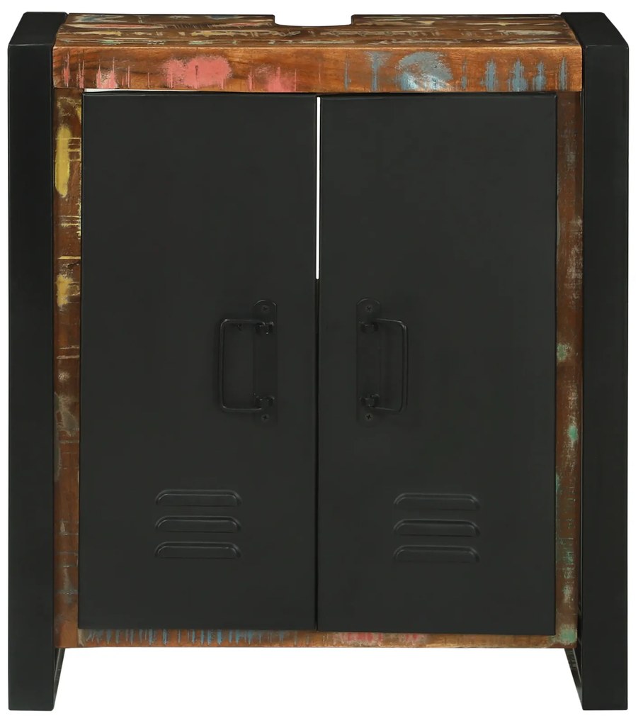 vidaXL Ντουλάπα Πάγκου 55x35x60 εκ Μασίφ Ξύλο Ανακυκλωμένο