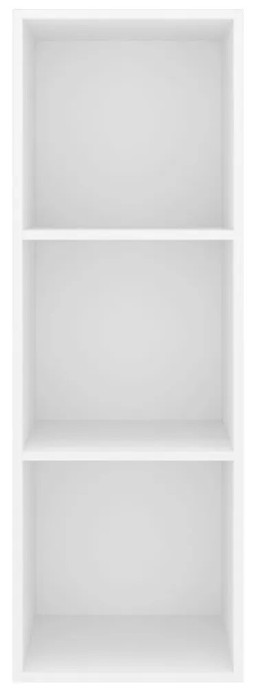 vidaXL Έπιπλο Τηλεόρασης Κρεμαστό Λευκό 37x37x107 εκ. από Επεξ. Ξύλο