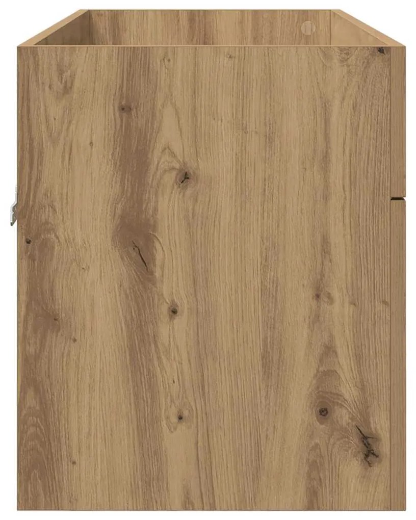 vidaXL Ντουλάπι νιπτήρα με αποθήκευση Artisan Oak Επεξεργασμένο ξύλο