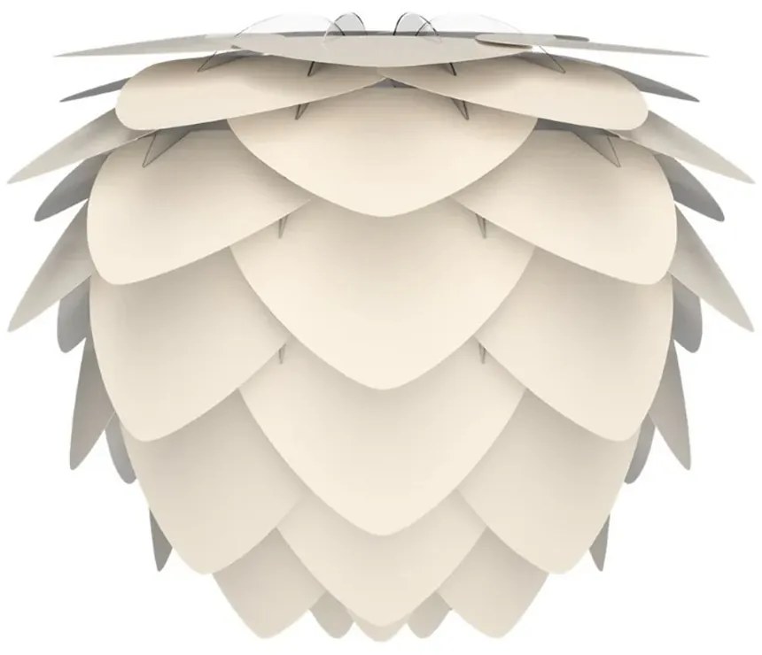 Καπέλο Φωτιστικού/Αμπαζούρ Aluvia mini 2128 Φ40x30cm 1xE27 Pearl White Umage