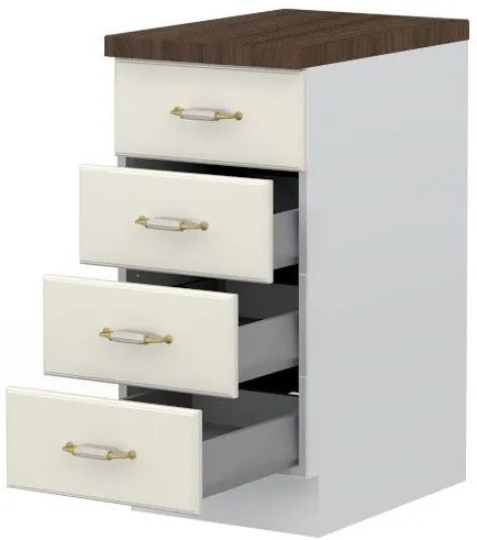 Επιδαπέδιο ντουλάπι Toscana R40-4M BOX