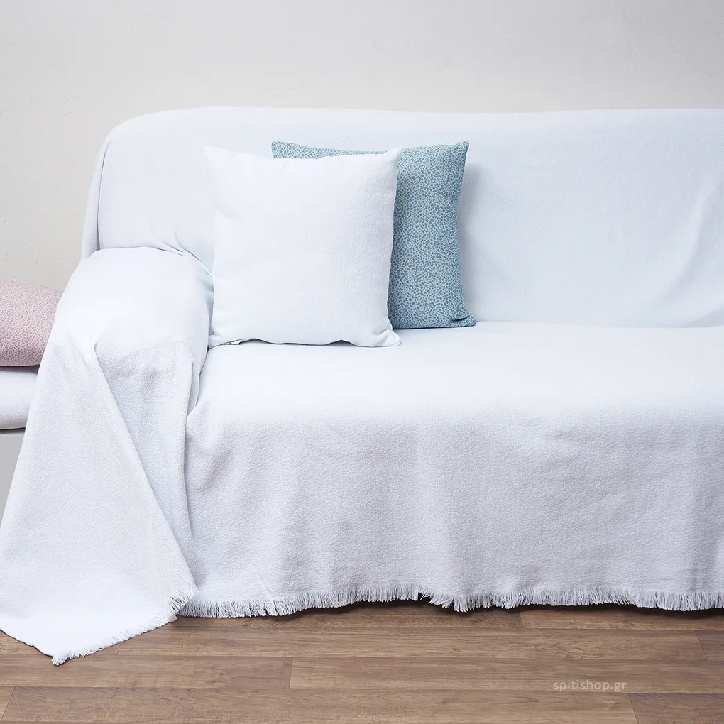 Ριχτάρι Καναπέ Τριθέσιου (180x280) Anna Riska Des 1554 White