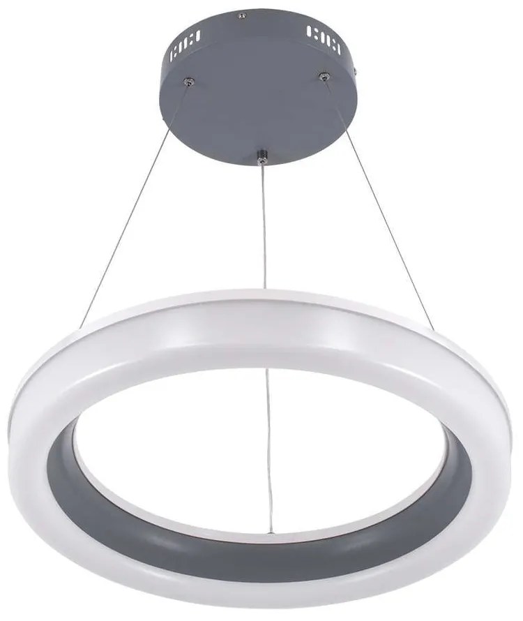 Φωτιστικό Οροφής Ariana 61039 Led 55W Φ48cm Anthracite GloboStar Plastic