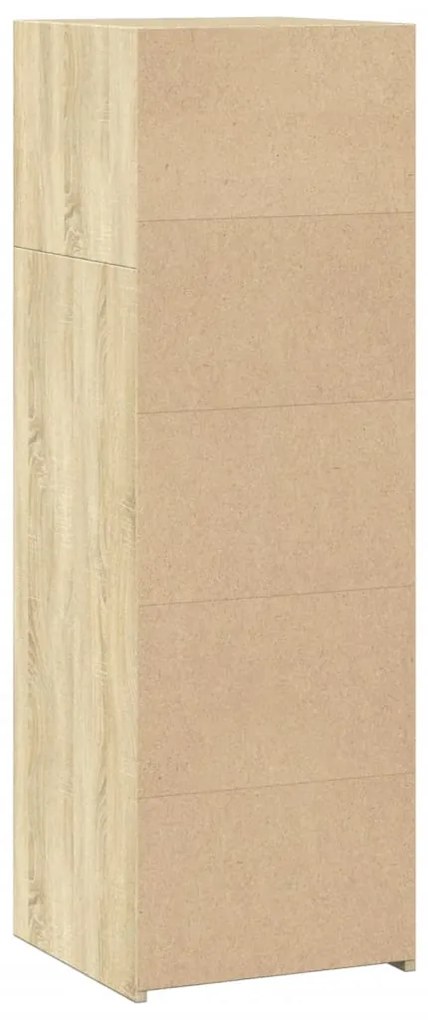 Ντουλάπι Sonoma Δρυς 40x41x124 εκ. από Επεξεργασμένο Ξύλο - Καφέ