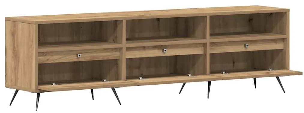 vidaXL Ντουλάπι TV artisan δρυς 150 x 30 x 44.5 εκ. Επεξεργασμένο ξύλο