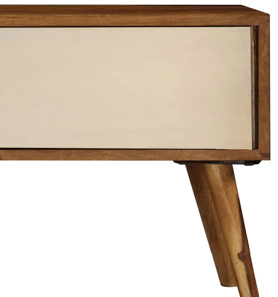 vidaXL Έπιπλο Τηλεόρασης 140 x 30 x 40 εκ. από Μασίφ Ξύλο Ακακίας