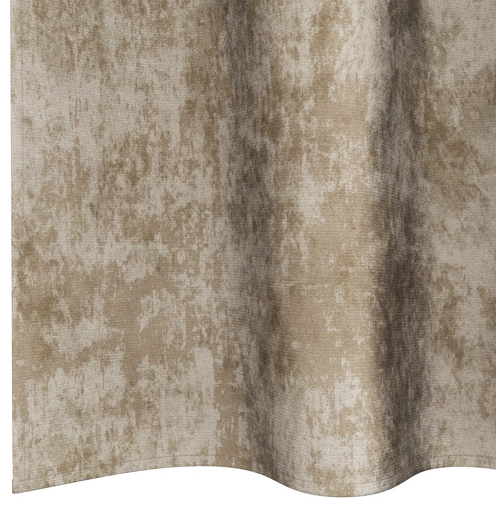 vidaXL Κουρτίνες Velvet 2 τμχ με τσιμπίδες Μπεζ 225 x 140 εκ.