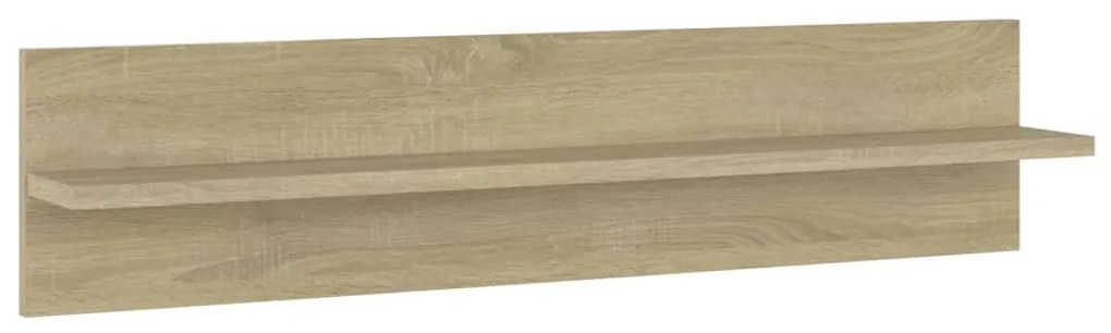 vidaXL Ραφιέρες Τοίχου 2 τεμ. Sonoma Δρυς 80 x 11,5 x 18εκ Μοριοσανίδα