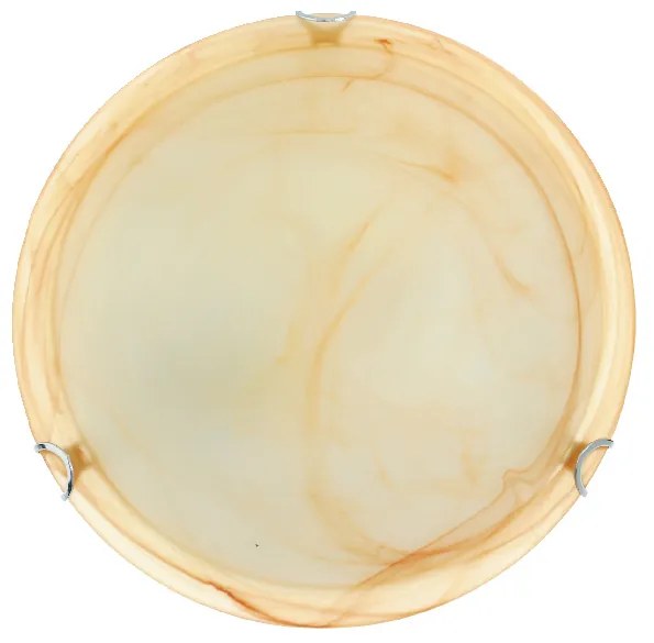 Φωτιστικό Πλαφονιέρα Aca Albatre XD01300Y Honey