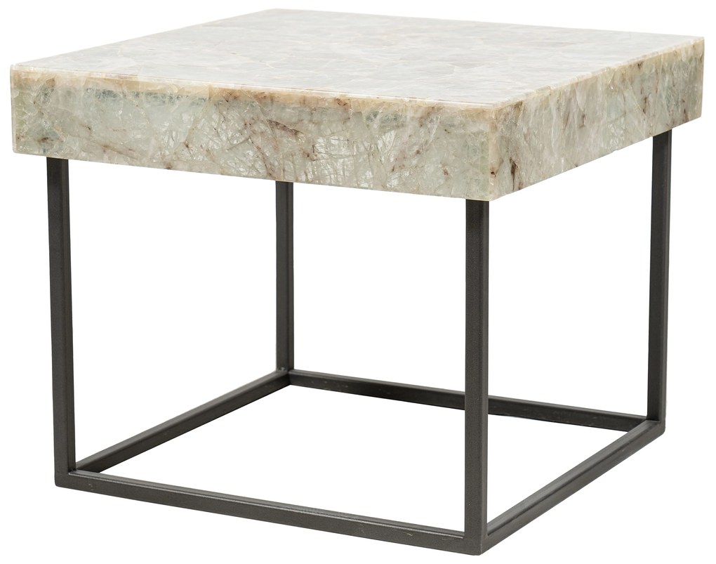 Side Table AANGENAAM XL 60cm X 65cm αχάτης 9500410-ΑΒΒ-009A