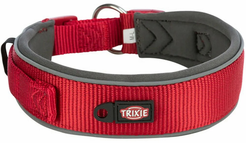 Κολλάρο Σκύλου Trixie Premium Κόκκινο Γραφίτης S/M 33-42 cm