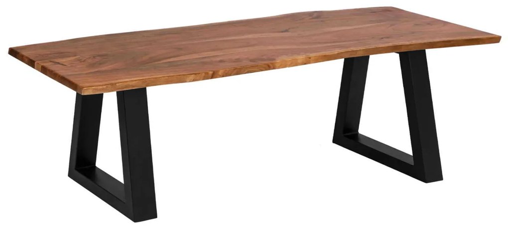 ΠΑΓΚΑΚΙ MONTANA SLIM HM8168.11 ΑΠΟ ΜΑΣΙΦ ΞΥΛΟ ΑΚΑΚΙΑΣ 160Χ45Χ46Υ εκ.