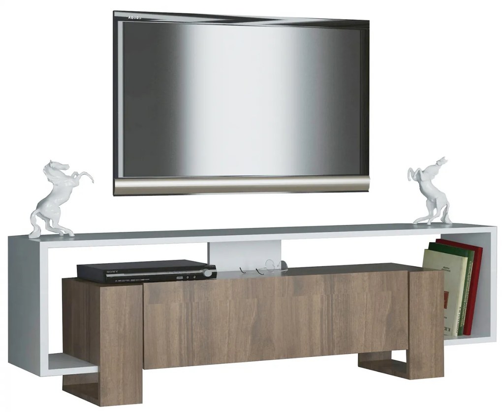 Intrahome ΕΠΙΠΛΟ ΤΗΛΕΟΡΑΣΗΣ KUCASABLANCALCASABLANCA_LUMPURLCASABLANCAISE ΜΕΛΑΜΙΝΗΣ .01 ΛΕΥΚΟ ΚΑΡΥΔΙ 120x33,2x48,6Y εκ. intraho-1644280