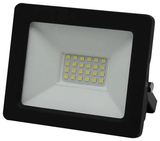 Adeleq Προβολέας LED-SMD 20W 230V Πορτοκαλί IP65 Μαύρος Με 50cm Καλώδιο 3-3920113