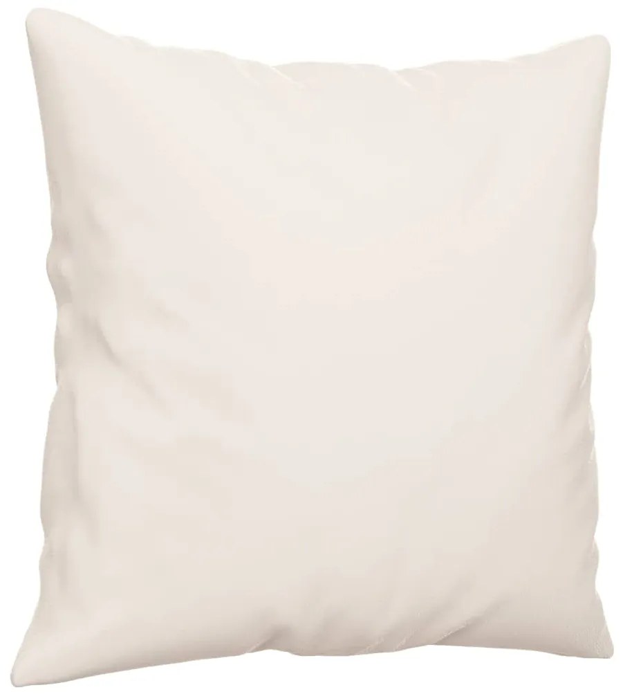 vidaXL Μαξιλάρια Διακοσμητικά 2 τεμ. Μπεζ 40x40 εκ. Ύφασμα Μικροϊνών