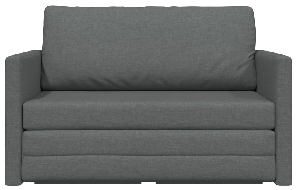 vidaXL Καναπές Κρεβάτι 2 σε 1 Ανθρακί 124x71x78 cm Υφασμάτινος