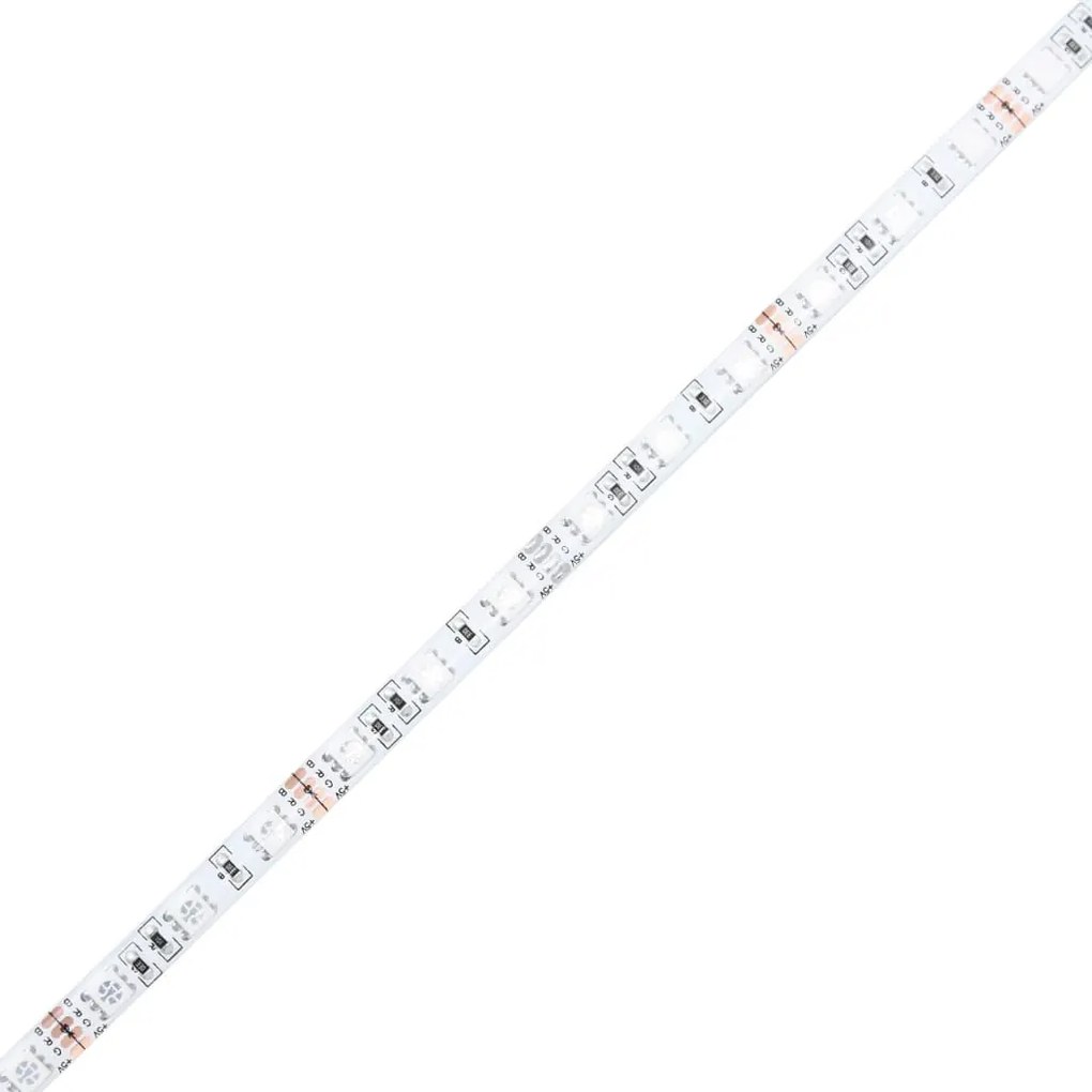 Κεφαλάρι Κρεβατιού με LED Καφέ Δρυς 160x18,5x103,5 εκ - Καφέ
