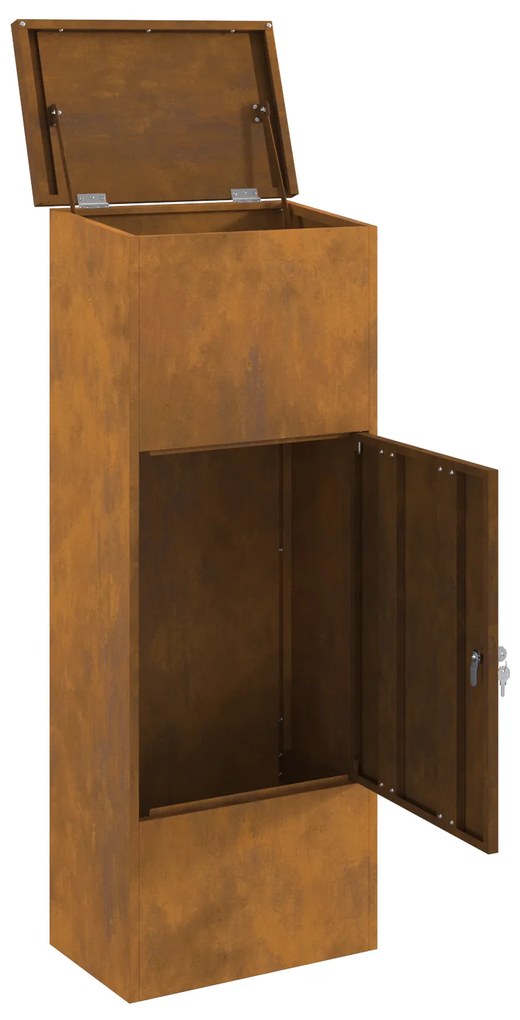 vidaXL Θυρίδα Πακέτων Σκ rusty 44.5 x 29 x 110.5 εκ