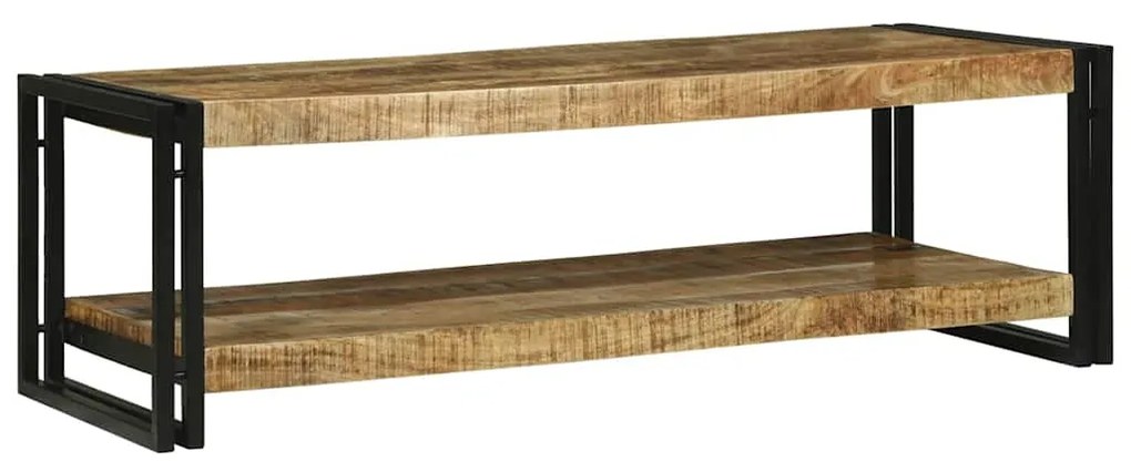 vidaXL Τραπεζάκι σαλονιού Καφέ 120 x 50 x 38 εκ Μασίφ ξύλο μάνγκο