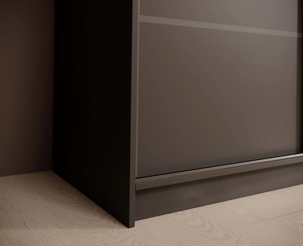 Ντουλάπα Barry 200 συρόμενη-Mauro