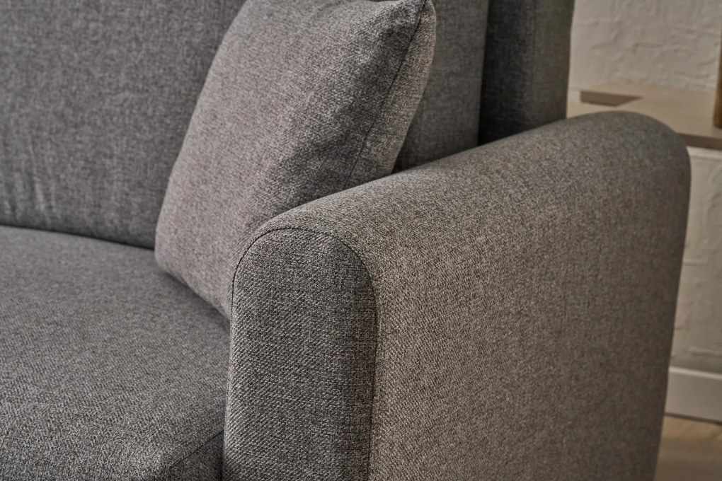 Corner Sofa-Bed Mane Left - Grey Grey