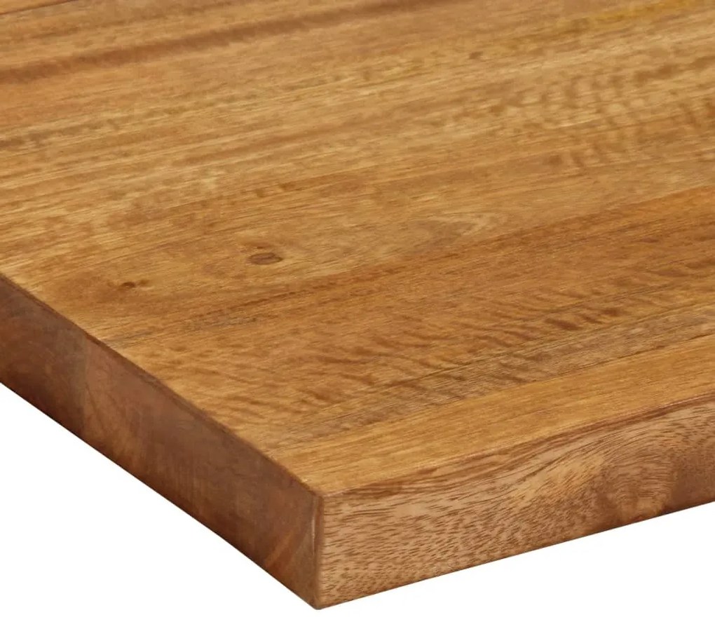 vidaXL Επιφάνεια Τραπεζιού Ορθογώνια 90x80x3,8 εκ. Μασίφ Ξύλο Μάνγκο