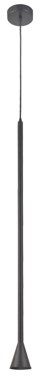 Φωτιστικό Κρεμαστο Aca YL22801PBK CLOUZOT Μαύρο Ματ (Black Mat)