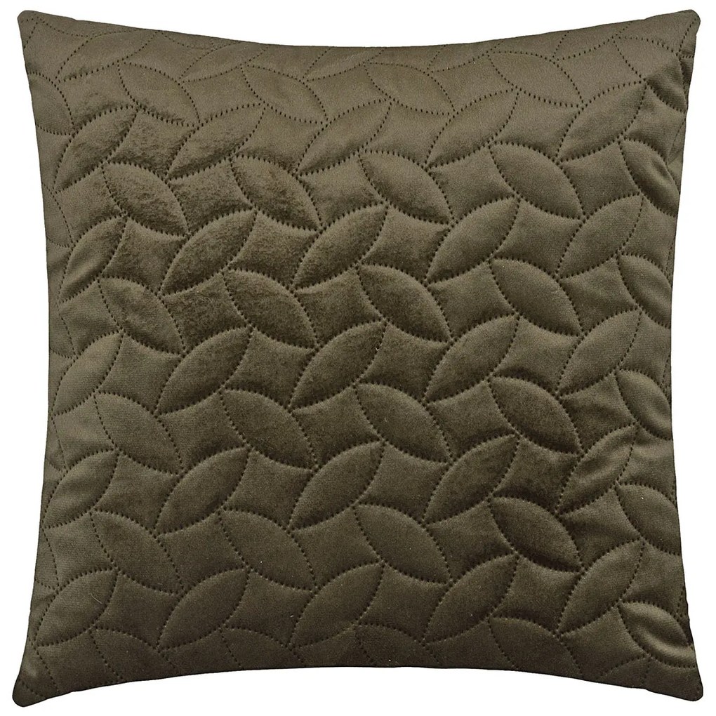 Βελουτέ Διακοσμητικό Μαξιλάρι (40x40) A-S Dolce Khaki 163911K