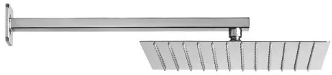 VEVOR Shower Faucet Set 12&quot; Square Rain Shower Head and Hand Set Brushed Nickel