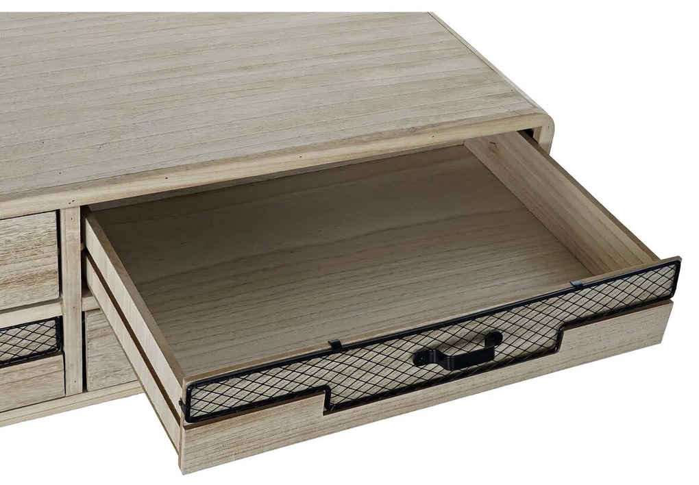 Τηλεόραση DKD Home Decor Μέταλλο Ξυλο παουλόβνια (115 x 61 x 43 cm)