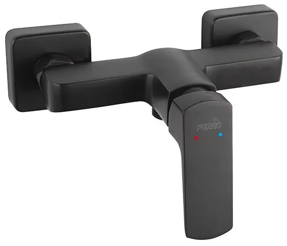 KARAG VITTO VERDELINE Μπαταρία ντους VITTO Black BVI7VLBL FERRO KARAG-5903738211623