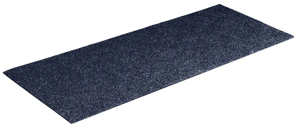 vidaXL Πατάκια Σκαλιών Αυτοκόλλητα 30 τεμ. Γκρι Μπλε Ορθογώνια 60x25 εκ.