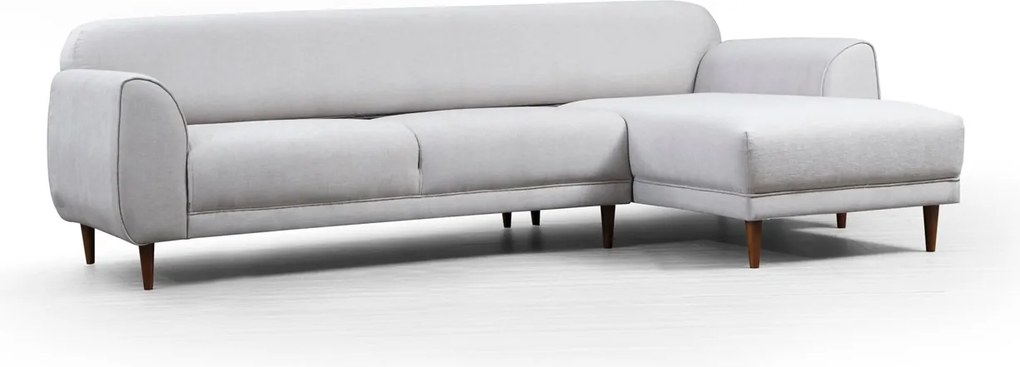 Corner Sofa-Bed Image Corner Right ( L3-Chl ) - Beige Beige