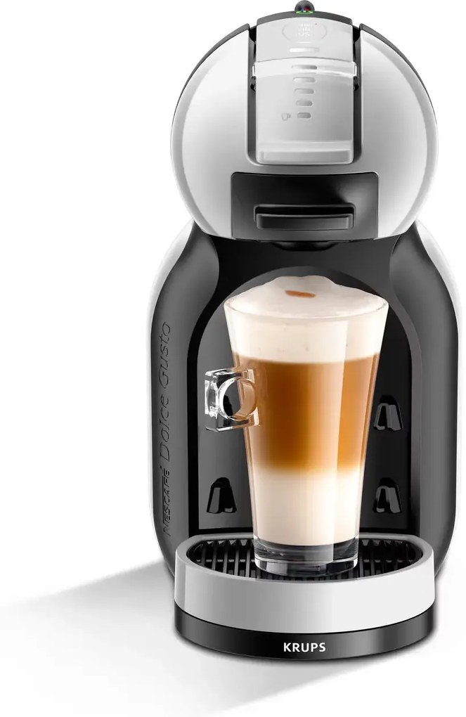 Krups KP123B10 Mini Me Καφετιέρα για Κάψουλες Dolce Gusto Πίεσης 15bar, Γκρι