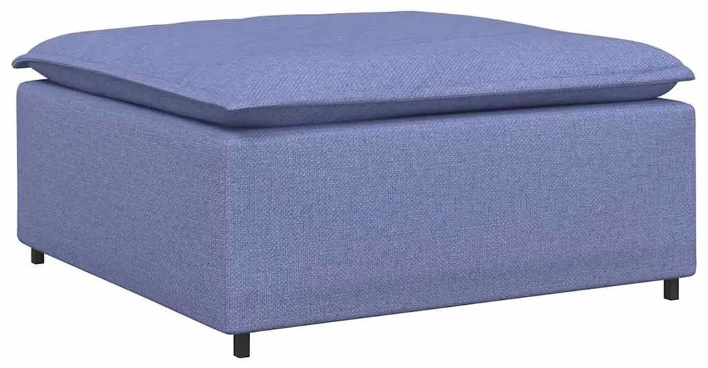 vidaXL Υποπόδιο Καναπέ Τζιν Μπλε 100x100x48 εκ.