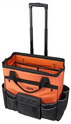 VEVOR Rolling Tool Bag 27 Pockets Heavy Duty Roller Tool Bag on Wheels