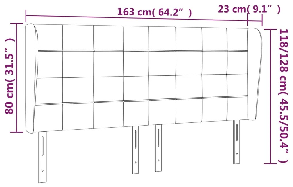 ΚΕΦΑΛΑΡΙ ΜΕ ΠΤΕΡΥΓΙΑ ΠΡΑΣΙΝΟ 163X23X118/128 ΕΚ. ΒΕΛΟΥΔΙΝΟ 3118013