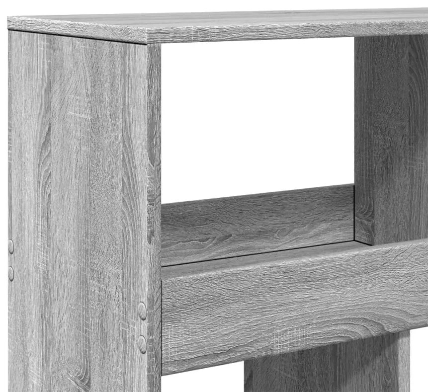vidaXL Βιβλιοθήκη Γκρι Sonoma 100x33x187,5 εκ. από Επεξεργ. Ξύλο