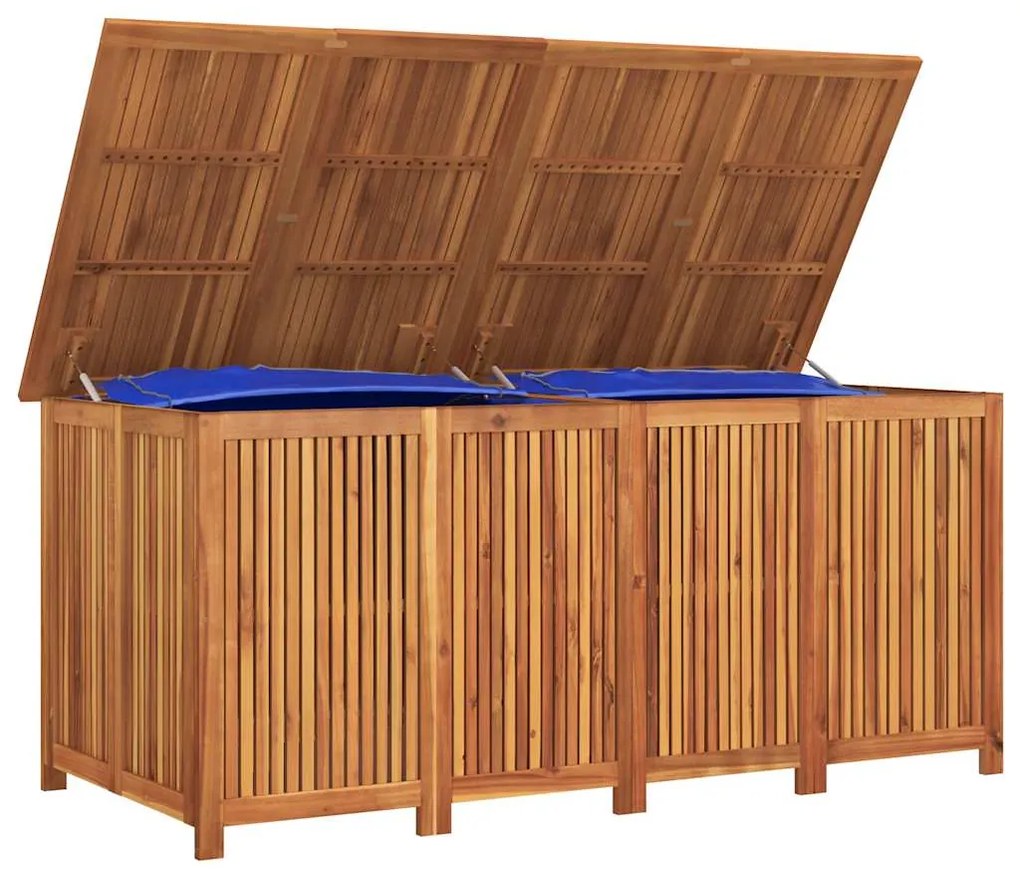 vidaXL Μπαούλο Αποθήκευσης Κήπου 175x80x75 εκ. από Μασίφ Ξύλο Ακακίας