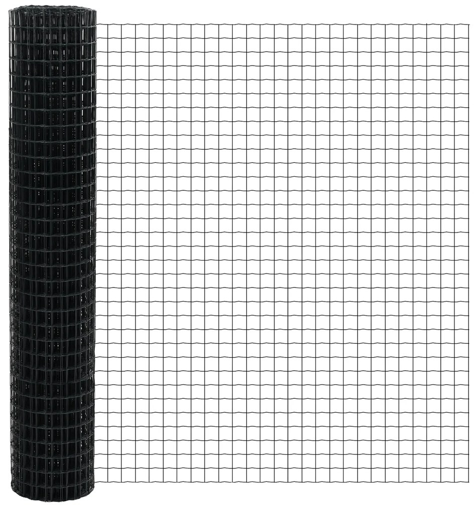 vidaXL Euro Fence με 7 Φροδιαστάσεις 1.5x10 μ Γαλβανισμένος Χάλυβας