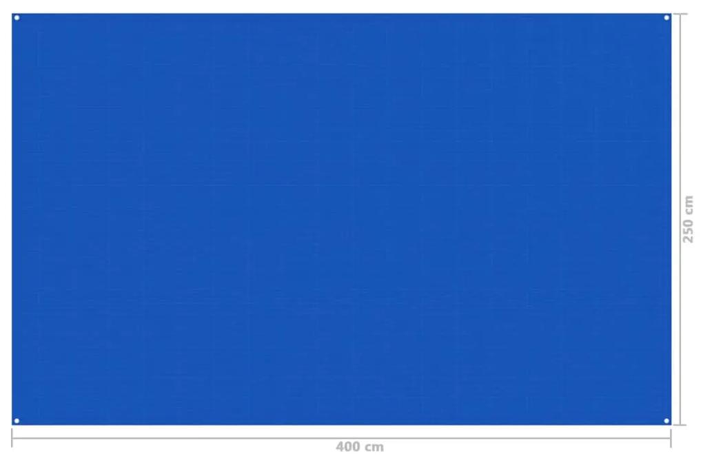 vidaXL Χαλί Σκηνής Μπλε 250 x 400 εκ.