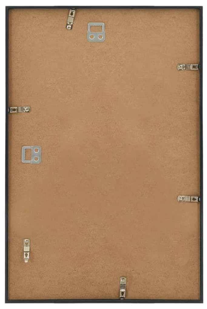 vidaXL Κορνίζες Κολάζ Τοίχου 3 τεμ. Μαύρες 50 x 70 εκ. MDF
