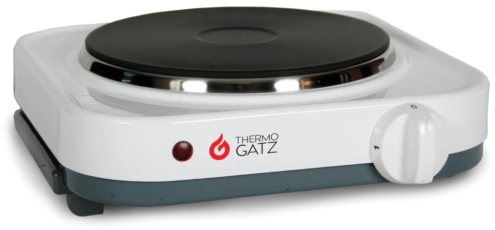 Thermogatz GS 1500 R Επιτραπέζια Εστία Εμαγιέ Μονή Λευκή