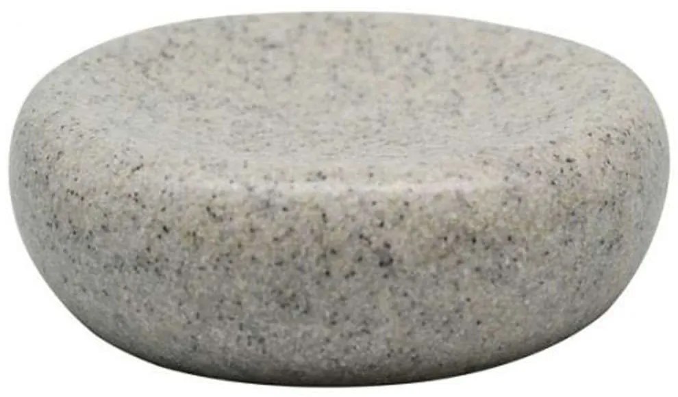 Σαπουνοθήκη Stone 817382 10,5x10,5x3cm Grey Ankor Πολυέστερ