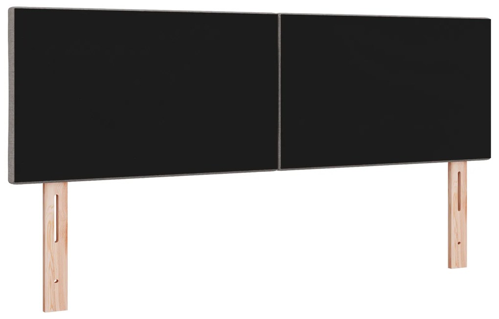 vidaXL Υφασμάτινο Κεφαλάρι Geometric με κεφαλάρι Taupe 160 cm ύφασμα