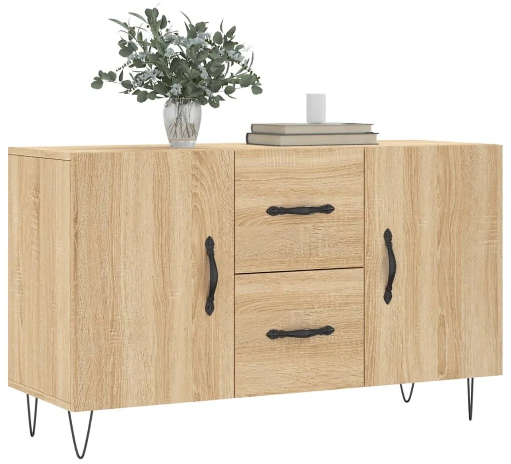 vidaXL Ντουλάπι Sonoma Δρυς 100x36x60 εκ. από Επεξεργασμένο Ξύλο