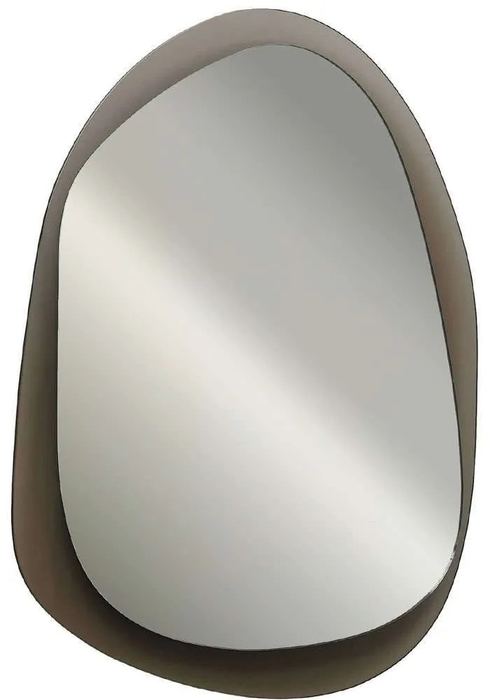 Καθρέπτης Τοίχου Aqua 552NOS2303 75x55cm Bronze Glass