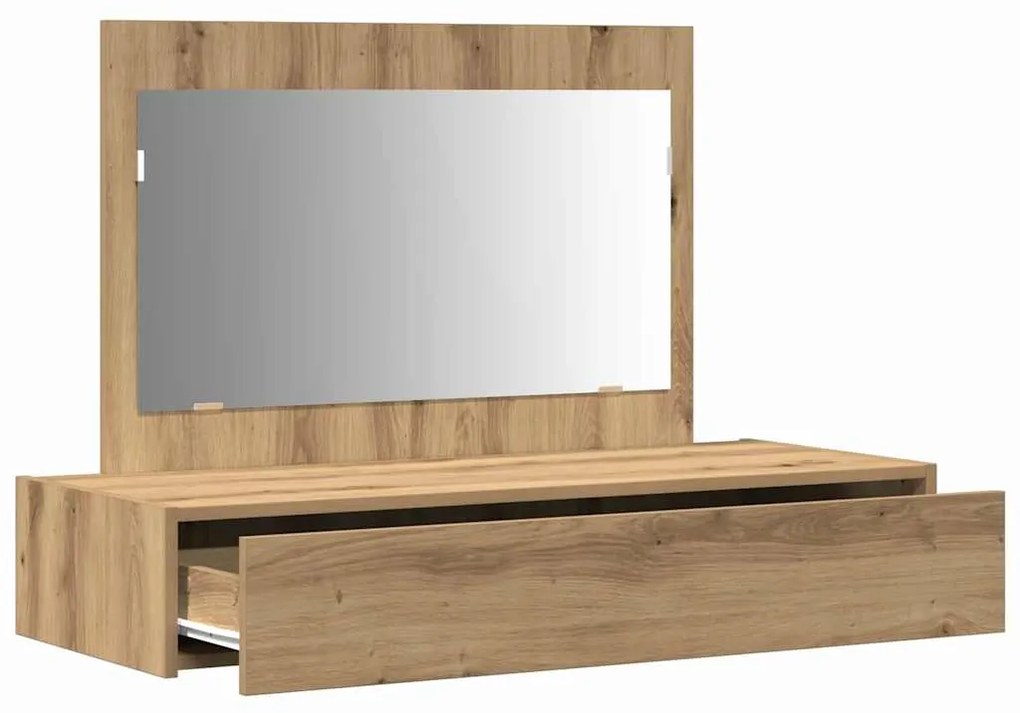vidaXL Τραπέζι περιποίησης Καφέ 100 x 40 x 70 εκ. Επεξεργασμένο ξύλο