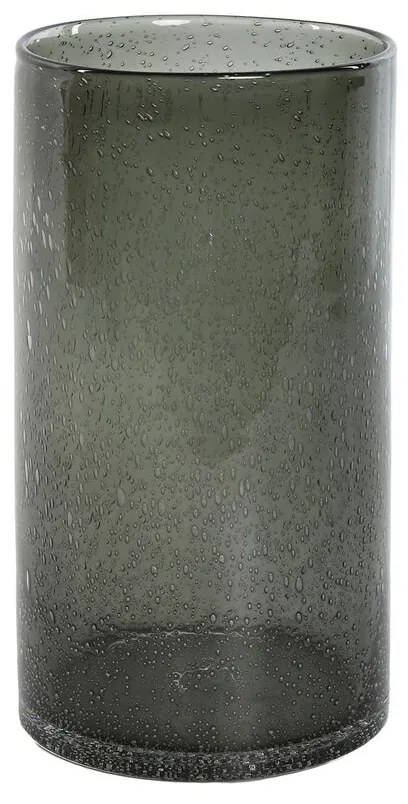 Βάζο Home ESPRIT Πράσινο Κρυστάλλινο Σύγχρονη 13,7 X 13,7 X 25,6 cm