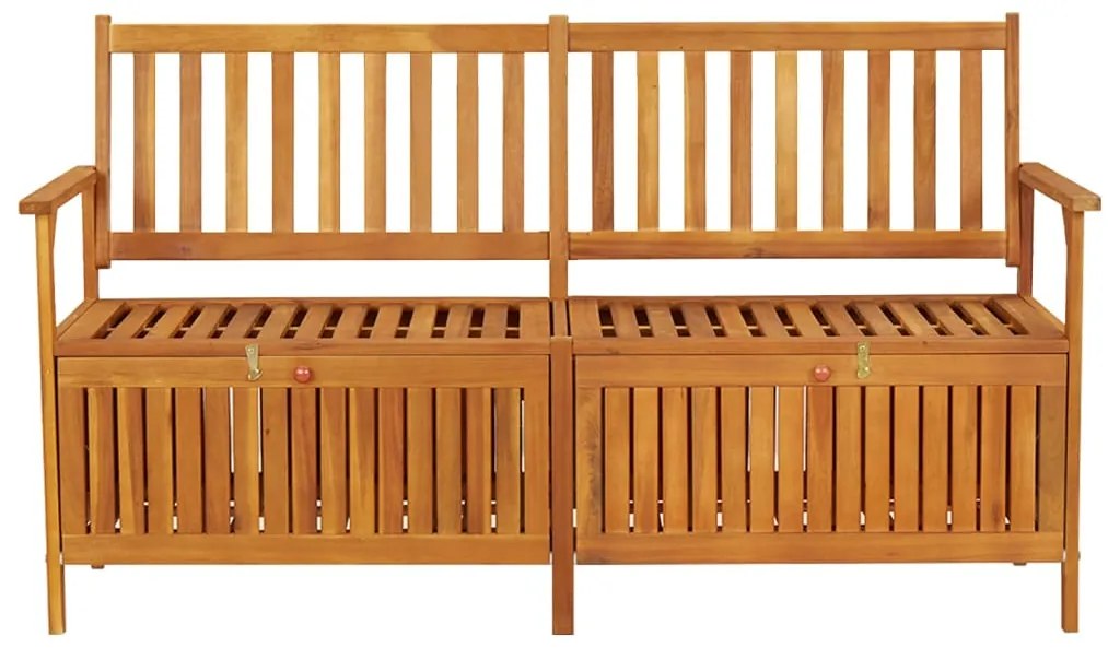 vidaXL Πάγκος Αποθήκευσης 148 εκ. από Μασίφ Ξύλο Ακακίας